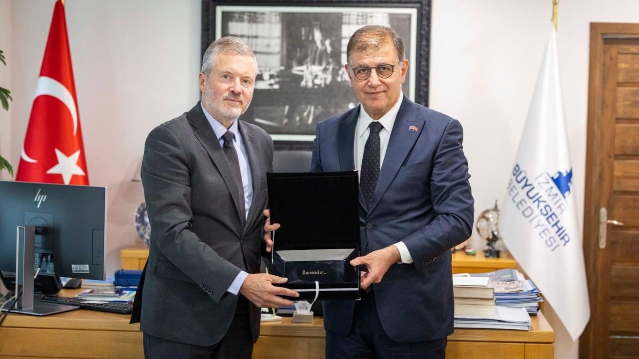 Norveç Büyükelçisi Gaarder’dan Başkan Tugay’a ziyaret