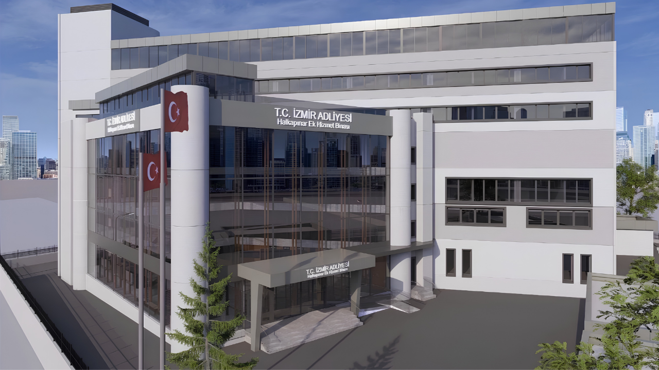 İzmir Adliyesinin Halkapınar ek binası hizmete girdi