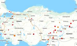 Türkiye'de son 24 saatte toplam 56 deprem!