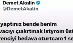 Demet Akalın'ın kiracısıyla başı dertte