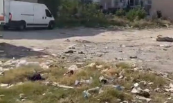 İzmir Bornova'nın Yeşilova Mahallesi'nde çöplük alan sorunu!