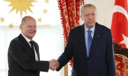 Cumhurbaşkanı Erdoğan, Almanya Başbakanı Scholz'la görüştü