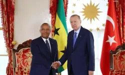 Cumhurbaşkanı Erdoğan Afrikalı lider Trovoada ile görüştü