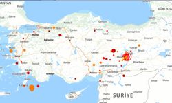 16 Ekim 2024 | Türkiye'nin son 24 saat deprem haritası