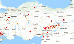 25 Ekim 2024 | Türkiye'de son 24 saatte 72 deprem oldu!