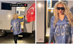 Ece Seçkin "6284" kıyafeti ile dikkat çekti!