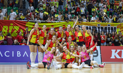 Göztepe Voleybol 3'te 3 için sahada