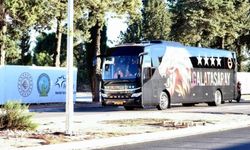 Galatasaray yoğun güvenlik önlemleriyle Antalya’ya ulaştı