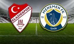 Zirve yarışında ilk 11’ler açıklandı: Elazığspor-Menemen FK