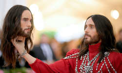 Konser için İstanbul'a gelen Jared Leto otobüse bindi