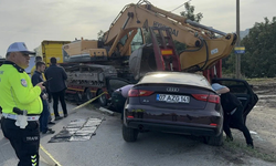 TIR’a çarpan otomobilin sürücüsü hayatını kaybetti