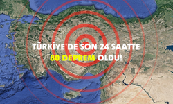 19 Kasım 2024 | Son 24 saatte Türkiye'de 80 deprem oldu!