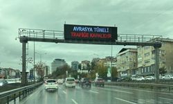 Avrasya Tüneli yangın nedeniyle trafiğe kapatıldı!