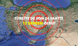 6 Kasım 2024 | Son 24 saatte Türkiye'de 72 deprem oldu!