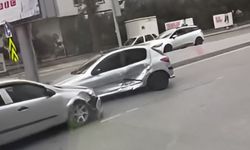 İzmir Çiğli’de kural ihlali trafik kazasına neden oldu!