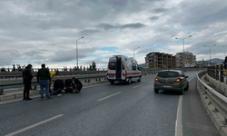 Aydın Kuşadası'nda motosiklet kazası: 1 yaralı!