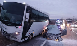 Tekirdağ'da feci kaza: 1 ölü, 5 yaralı!