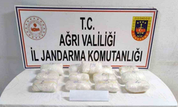 Ağrı’da tırın dorsesinde 16 kilo 200 gram kimyasal madde ele geçirildi