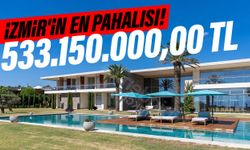 Tam 533 milyon TL: İşte İzmir'in en pahalı evi!