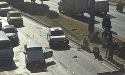 İzmir Yeşildere Yolu'nda trafik kazası: Maddi hasar meydana geldi!