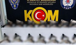 Yolcu otobüsünde 40 ruhsatsız tabanca bulundu, şoför tutuklandı