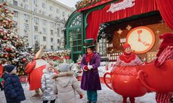 Moskova’da yılbaşı büyüsü: Journey to christmas festivali başladı