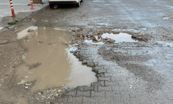 İzmir Bornova'da yol çilesi: Çukurlar her yerde