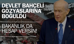 Devlet Bahçeli'den Kartalkaya çıkışı: Bakanlık da hesap versin