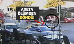 İzmir Konak'ta bir otobüs yayaya çarptı: Genç kız ölümden döndü!