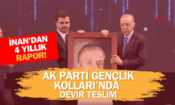 AK Parti Gençlik Kolları'nda devir teslim: İnan'dan 4 yılın raporu