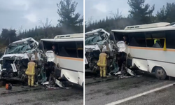 İzmir Gümüldür Dağ Yolu'nda feci kaza!