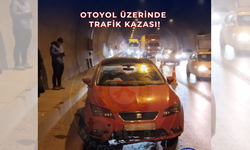 İzmir Bayraklı Tüneli'nde kaza! Trafik yoğunluğu artıyor