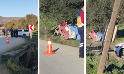 İzmir Kiraz'da kahreden kaza: İki kardeş hayatını kaybetti