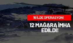 16 İlde GÜRZ-43 operasyonu: 12 mağara imha edildi!