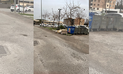 Aliağa Belediyesi kazdığı yolu onarmayı unuttu