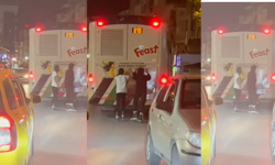 Buca'da yürekleri ağza getiren görüntü!