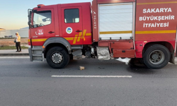 Yangın ihbarına giden itfaiye aracı, kaza yaptı!