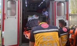 200 kiloluk kadın hasta özel ambulansla hastaneye taşındı