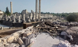 Tarih katliamı, Didim’de Apollon Tapınağı’na beton döktüler