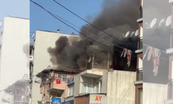 Bozyaka'da yangın paniği!