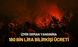 İzmir orman yangınına 180 bin lira bilirkişi ücreti talep edildi