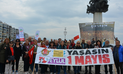 İzmir Gazeteciler Cemiyeti, 1 Mayıs'ta basın özgürlüğü için yürüdü
