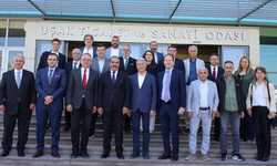 Egeli ihracatçılar Uşak Banaz’da yatırım fırsatlarını inceledi