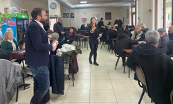 Kıraathanelerde kadına şiddetle mücadele eğitimi