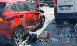 Freni patlayan servis minibüsü kaza yaptı: 1 ölü, 5 yaralı!