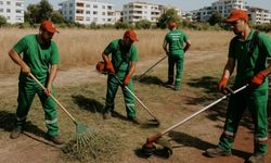 Karşıyaka taraftarından stadyum temizliği