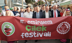 Menemen Emiralem Çilek Festivali’ne muhteşem başlangıç