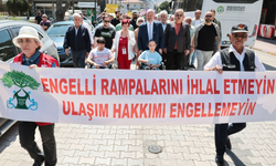 Menemen’de Engelliler Haftası’na renkli yürüyüşle anlamlı kutlama