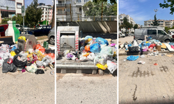 Karşıyaka’da çöp krizi bitmiyor!