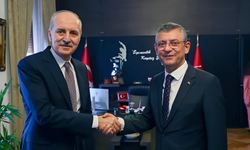 TBMM Başkanı Numan Kurtulmuş, Özgür Özel ile görüşüyor